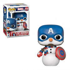  Funko POP. Marvel 532: Cap Snowman () - discomaniya.ru